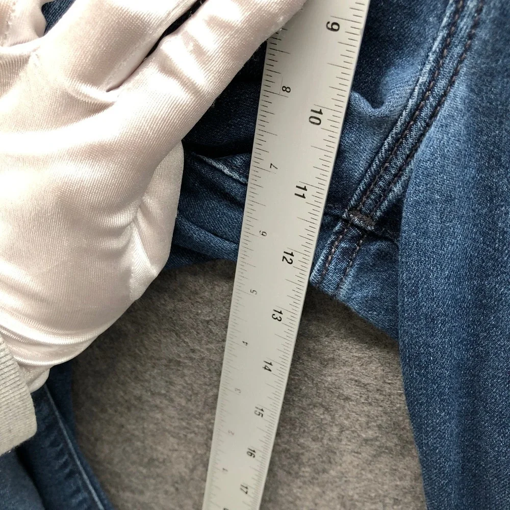 Banana Republic Travel Jeans Mens 36x32 Blue Washed‎ Indigo Stretch